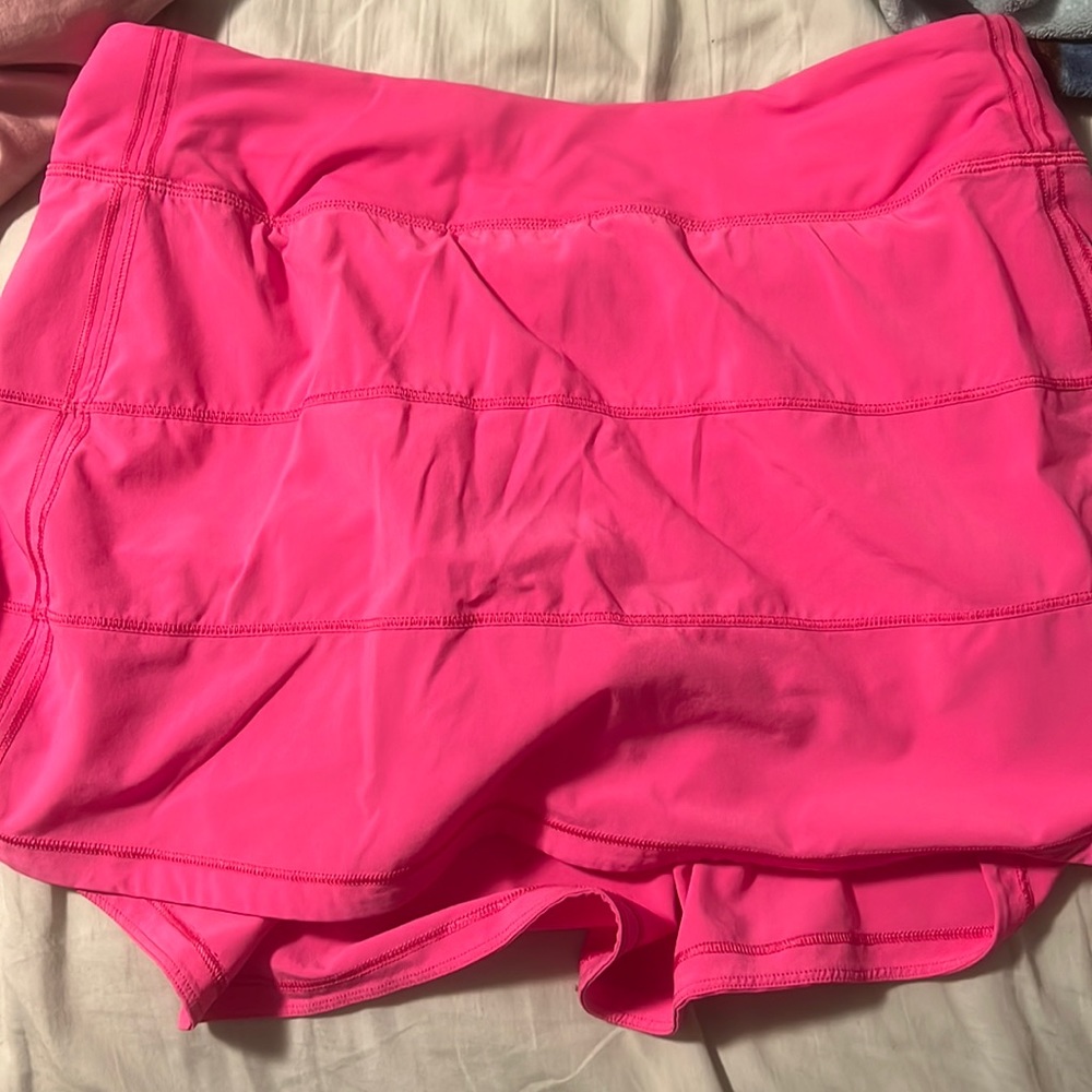Lululemon Pace Breaker Skort size 8 PINK